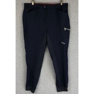 Ariat Riding Pants Womens 34‎ Reg Blue Pro Series Stretch Athletic Ladies 34x26